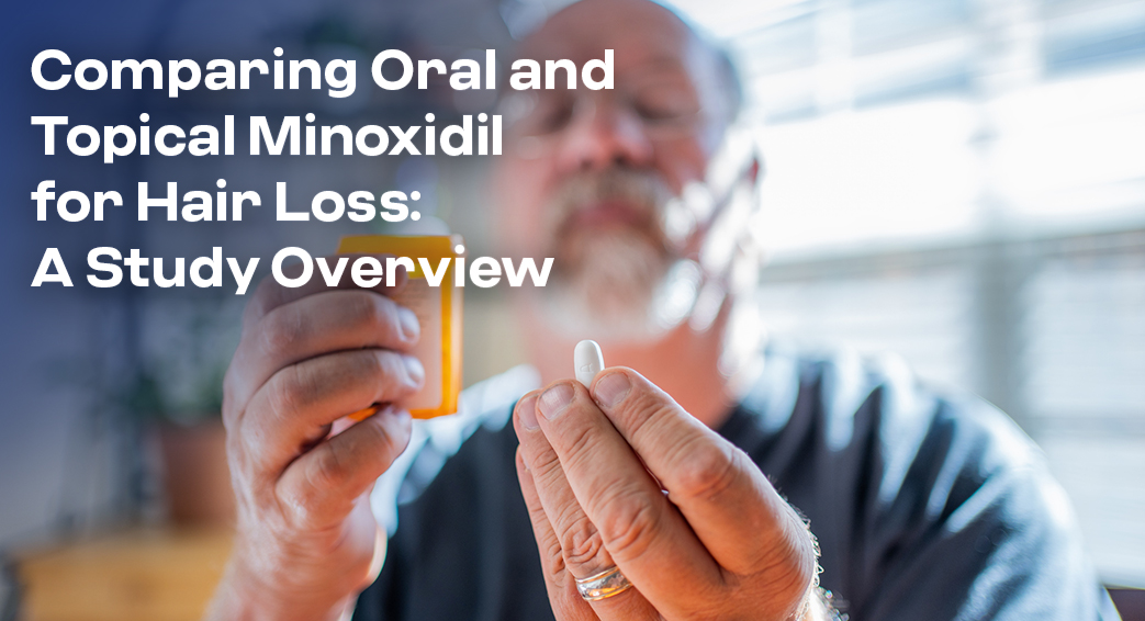 Randomized Trial of Oral Minoxidil vs Topical Minoxidil